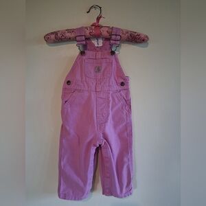 Carhartt Kids Overalls Pink Size 9 months